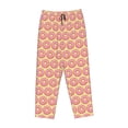 thumbnail image 1 of Lsque Donuts With Pink Glaze Print Women's Pajama Pants, Lounge Pant - Comfortable Home Wear,Elastic Waistband, Stylish Design-XX-Large, 1 of 9