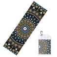 thumbnail image 1 of Lsque Dot Mandala Printed Cooling Towel (40"x 12"), Ice Towel, Microfiber, Soft Breathable Chilly Towel for Yoga, Sport, Gym, Workout, Fitness, Running, 1 of 9