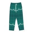 thumbnail image 1 of Lsque ECG Wave Print Women's Pajama Pants, Lounge Pant - Comfortable Home Wear,Elastic Waistband, Stylish Design-Large, 1 of 9