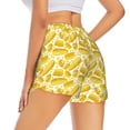 thumbnail image 1 of Lsque Ears Of Corn Printed Women's Running Shorts with Liner Pockets,Elastic Quick Dry Workout Athletic Gym Yoga Shorts,Womens High Waist Shorts-X-Large, 1 of 9