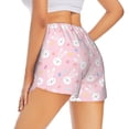 thumbnail image 1 of Lsque Easter Cute Rabbit Printed Women's Running Shorts with Liner Pockets,Elastic Quick Dry Workout Athletic Gym Yoga Shorts,Womens High Waist Shorts-Small, 1 of 9