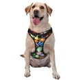 thumbnail image 1 of Lsque Easter Eggs2 Dog Harness, No-Pull Pet Harness with 2 Leash Clips, Adjustable Soft Padded Dog Vest with Easy Control Handle for Large Dogs-Large, 1 of 9