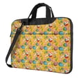 thumbnail image 1 of Lsque Easter Pattern Laptop Bag – Portable & Slim Single-Shoulder Computer Case with Adjustable Strap, Protective, Lightweight for 13”/14”/15.6” Laptops, 1 of 8