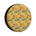 thumbnail image 1 of Lsque Easter Pattern Tire Covers - Tough Tire Wheel Protector for Truck, SUV, Trailer, Camper, RV-17 inch, 1 of 6