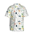 thumbnail image 1 of Lsque Easter Rabbit pattern Hawaiian Shirt for Men, Unisex Summer Beach Casual Short Sleeve Button Down Shirts-3X-Large, 1 of 9