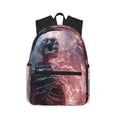 thumbnail image 1 of Lsque Electric Skeleton Surrealism Classic Casual Backpack - Large Capacity Water-Resistant Backpack for School, Work, Travel, and Outdoor Activities, 1 of 8