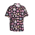 thumbnail image 1 of Lsque Elements pattern Hawaiian Shirt for Men, Unisex Summer Beach Casual Short Sleeve Button Down Shirts-XX-Large, 1 of 9