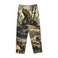 thumbnail image 1 of Lsque Epic Dragon Skull Scene Print Women's Pajama Pants, Lounge Pant - Comfortable Home Wear,Elastic Waistband, Stylish Design-XX-Large, 1 of 9