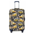 thumbnail image 1 of Lsque Excavator At Work Printed Luggage Cover, Travel Luggage Protector,Scratch and Dirt Resistant, Fits 18-32 Inch Luggage - Small, 1 of 9