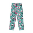thumbnail image 1 of Lsque Excavator Print Men's Pajama Pants, Lounge Pant - Comfortable Home Wear,Elastic Waistband, Stylish Design-X-Large, 1 of 9