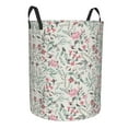 thumbnail image 1 of Lsque Fairy Floral pattern Laundry Hamper Basket, Tall Woven Rope Hamper Basket for Clothes, Lightweight Storage Basket, Collapsible Waterproof-Medium, 1 of 8
