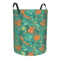 thumbnail image 1 of Lsque Fall Forest Squirrel pattern Laundry Hamper Basket, Tall Woven Rope Hamper Basket for Clothes, Lightweight Storage Basket, Collapsible Waterproof-Medium, 1 of 8