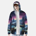 thumbnail image 1 of Lsque Fantasy Landscape Starry Night UPF 50+ Lightweight Sun Protection Men's Women's Long Sleeve Shirt, Hoodie Performance -Medium, 1 of 9
