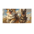thumbnail image 1 of Lsque Farm Corgi German Shepherd Pattern Party Banner, Festive Banner , Holiday Celebrations and Events for Carnival Birthday Party Festival Decorations-Small, 1 of 8