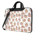thumbnail image 1 of Lsque Farm Cow Animal Pattern Laptop Bag – Portable & Slim Single-Shoulder Computer Case with Adjustable Strap, Protective, Lightweight for 13”/14”/15.6” Laptops, 1 of 8