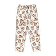 Lsque Farm Cow Animal Print Women's Pajama Pants, Lounge Pant