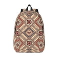 thumbnail image 1 of Lsque Fashion Tatreez (3) Pattern Canvas Daypack, Durable Backpack, High-quality Versatile Backpack,Vintage Compact Backpack-Medium, 1 of 1