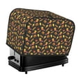 thumbnail image 1 of Lsque Fast Food Print 2 Slice Toaster Cover , Kitchen Appliance Dustproof Protector , Toaster Protector Dustproof Kitchen Appliance Cover, 1 of 7