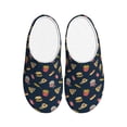 thumbnail image 1 of Lsque Fastfood Pattern Womens Comfort Cotton on Scuff With Memory Foam and Anti-skid Sole Slipper-42/43, 1 of 7