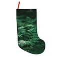 thumbnail image 1 of Lsque Ferns Leave Green Foliage Pattern 18 Inch Christmas Stockings, Festive Holiday Stocking for Christmas Decorations Holiday Decor, 1 of 8