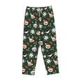thumbnail image 1 of Lsque Festive Forest Friends Print Women's Pajama Pants, Lounge Pant - Comfortable Home Wear,Elastic Waistband, Stylish Design-Medium, 1 of 9