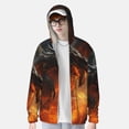 thumbnail image 1 of Lsque Fiery Dragon Of Chaos UPF 50+ Lightweight Sun Protection Men's Women's Long Sleeve Shirt, Hoodie Performance -Small, 1 of 9