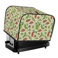 thumbnail image 1 of Lsque Finger Lime Fruits Print 4 Slice Toaster Cover , Kitchen Appliance Dustproof Protector , Toaster Protector Dustproof Kitchen Appliance Cover, 1 of 7
