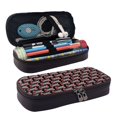 thumbnail image 1 of Lsque Fire and Rescue Truck Printed Big Capacity PU Leather Pencil Case Large Pencil Pouch Stationery Pen Bag Pencil Holder for Teen, 1 of 6