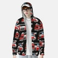 thumbnail image 1 of Lsque Fire and Rescue Truck UPF 50+ Lightweight Sun Protection Men's Women's Long Sleeve Shirt, Hoodie Performance -XX-Large, 1 of 9
