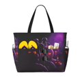 thumbnail image 1 of Lsque Five Nights At Freddy'S Beach Travel Bag - Water-Resistant, Large Capacity Lightweight Tote with 7 Pockets for Women and Men - Perfect for Beach, Pool, Gym, and Travel, 1 of 6
