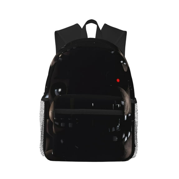 Lsque Five Nights At Freddy'S Classic Casual Backpack - Large Capacity Water-Resistant Backpack for School, Work, Travel, and Outdoor Activities