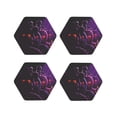 thumbnail image 1 of Lsque Five Nights At Freddy'S Pattern 4" Drink Coasters Set of 4, PVC Leather Absorbent Coasters, Table Coaster Set Decorative Coffee Cup Coasters Housewarming Gift, 1 of 7