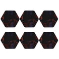 thumbnail image 1 of Lsque Five Nights At Freddy'S Pattern 4" Drink Coasters Set of 6, Leather Absorbent Coasters, Table Coaster Set Decorative Coffee Cup Coasters Housewarming Gift, 1 of 7