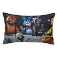 thumbnail image 1 of Lsque Five Nights At Freddy'S Pattern Bedding Waterproof Pillow Protector Zippered Queen – Bed Bug Proof Pillow Encasement-16"x24", 1 of 6