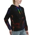 thumbnail image 1 of Lsque Five Nights At Freddy'S Pattern Casual Women's Hoodie,Hooded Sweatshirt with Kangaroo Pocket,Pullover Hoodie with Eye-catching Drawstrings-Medium, 1 of 8