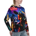 thumbnail image 1 of Lsque Five Nights At Freddy'S Pattern Casual Women's Hoodie,Hooded Sweatshirt with Kangaroo Pocket,Pullover Hoodie with Eye-catching Drawstrings-Medium, 1 of 8