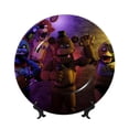 thumbnail image 1 of Lsque Five Nights At Freddy'S Pattern Ceramic Decorative Plate Decorative Plates with Display Stand Personalized Porcelain Plate Ceramic Ornaments for Wall Hanging Decoration-8in, 1 of 6