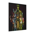 thumbnail image 1 of Lsque Five Nights At Freddy'S Pattern Decorative Picture – Unique Modern Wall Art, Ready-to-Hang Canvas Print for Home (Vertical), 1 of 6