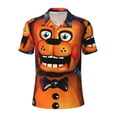 thumbnail image 1 of Lsque Five Nights At Freddy'S Pattern Golf Shirts for Men Dry Fit Print Moisture Wicking Performance Short Sleeve Polo Shirt-Small, 1 of 7