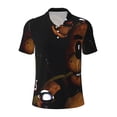 thumbnail image 1 of Lsque Five Nights At Freddy'S Pattern Golf Shirts for Men Dry Fit Print Moisture Wicking Performance Short Sleeve Polo Shirt-X-Large, 1 of 7