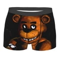 thumbnail image 1 of Lsque Five Nights At Freddy'S Pattern Men’s Total Support Pouch Boxer Briefs, X-Temp Cooling, Moisture-Wicking Underwear, Regular, Long-leg and Trunk-Medium, 1 of 7