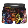 thumbnail image 1 of Lsque Five Nights At Freddy'S Pattern Men’s Total Support Pouch Boxer Briefs, X-Temp Cooling, Moisture-Wicking Underwear, Regular, Long-leg and Trunk-XX-Large, 1 of 7