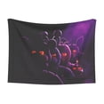 thumbnail image 1 of Lsque Five Nights At Freddy'S Pattern Waterproof Throw Blanket Pet Blanket for Dogs & Indoor Cats, Washable - Shaggy Plush Calming Long Faux Fur & Velvet Dog Blanket -, 1 of 8