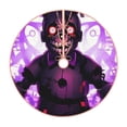 thumbnail image 1 of Lsque Five Nights At Freddy'S Print Christmas Tree Skirt with Ties and Velcro,Xmas Holiday Decorations, Adjustable Tree Skirt-48", 1 of 6
