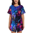 thumbnail image 1 of Lsque Five Nights At Freddy'S Women's Short-Sleeved Pajama Set - 2 Piece Soft and Lightweight Sleepwear Set-Medium, 1 of 9
