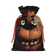 Lsque Five Nights At Freddy'S for Christmas Gift Bags ,Party Gift Bag, Christmas Goody Bags for Christmas Holidays Party Favors and Presents-Medium