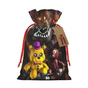 Lsque Five Nights At Freddy'S for Christmas Gift Bags ,Party Gift Bag, Christmas Goody Bags for Christmas Holidays Party Favors and Presents-Small