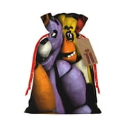 Lsque Five Nights At Freddy'S for Christmas Gift Bags ,Party Gift Bag, Christmas Goody Bags for Christmas Holidays Party Favors and Presents-Small