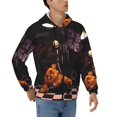 thumbnail image 1 of Lsque Five Nights At Freddy'S for Mens Full-zip Hoodie, Zip-up Pullover Hooded Sweatshirt, Kangaroo Pocket Hoodie Ideal for Daily Wear, Travel, and Home-Small, 1 of 8