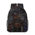 thumbnail image 1 of Lsque Five Nights At Freddy'S Pattern Comfortable Student Backpack - Ergonomic Design, Durable, Water-Resistant, Multi-Compartment,Travel, and Outdoor Activities, 1 of 7